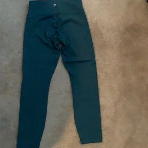 Lululemon Wunder Under 7/8 legging in emerald
